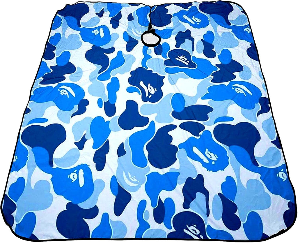 Adult Barber Cape,Camo Camouflage Professional Salon Haircut Capes,Haircut Kit Hairdressing Apron