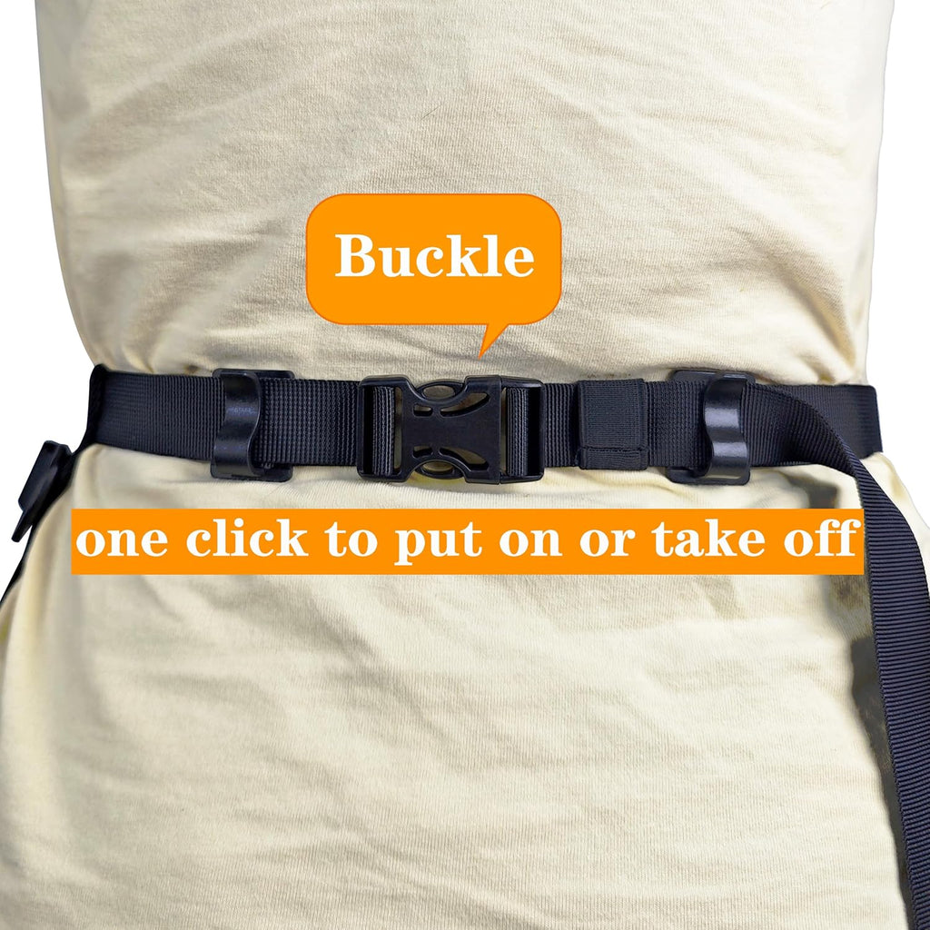 Barber Apron with 5 Pockets, Waterproof and Bleach-proof Hair Stylist Apron for Men and Women